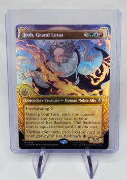 Iroh Grand Lotus -Borderless Foil Rare - #349 - NM - MTG TLA Avatar - Image 1