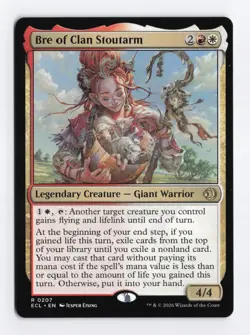 Bre of Clan Stoutarm #0207 rare - Magic: The Gathering ECL near mint - Image 1