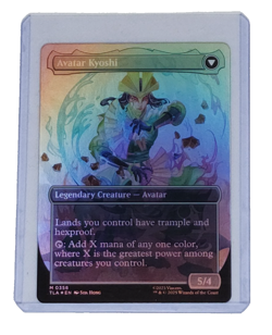 The Legend of Kyoshi (Borderless) FOIL 0358 Avatar: The Last Airbender Foil MTG - Image 2