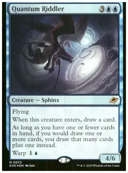 Edge of Eternities #72 Quantum Riddler Foil - Image 1