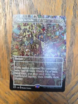 x 1 Path to Exile (226) - Borderless Secret Lair Drop Series NM MTG Magic - Image 1