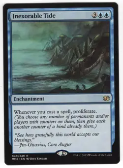 Inexorable Tide - Modern Masters 2 - LP - English MTG MM2 049 - Image 1