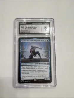 Spider-man 2009 M 0008 MTG SDCC Spider-Man Welcome Deck CGC 9 Mint - Image 1