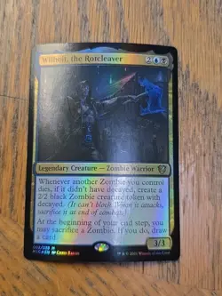 MTG FOIL Wilhelt, the Rotcleaver - Innistrad: Midnight Hunt Commander #002 - Image 1