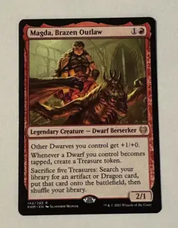 MTG Magda, Brazen Outlaw - Kaldheim NM - Image 1
