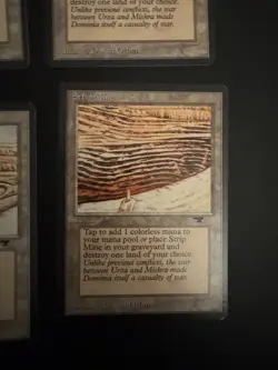 MTG Strip Mine Antiquities Set Of Four Mint Condition Never Played - Image 3