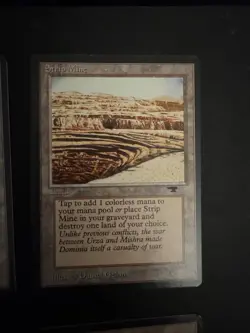 MTG Strip Mine Antiquities Set Of Four Mint Condition Never Played - Image 5