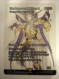 The Emperor, Hell Tyrant - Yawgmoth, Thran Physician - Final Fantasy: Regular - Image 1