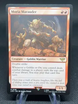 Moria Marauder #138 (NM) Lord of the Rings LTR Magic MTG - Image 1