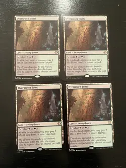 Overgrown Tomb X4X NM/M Lorwyn Eclipsed ECL Magic Gathering MTG - Image 1