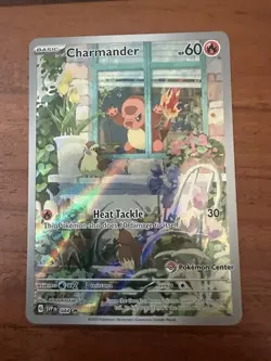 Pokemon TCG Charmander Promo 044 Pokemon Center Black Star Promo NM - Image 1