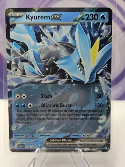 Kyurem ex 028/086 SV: Black Bolt Double Rare Pokemon TCG NM - Image 1