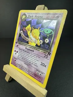 1st edition Dark Hypno 9/82 1st Edition Holo Rare Team Rocket Pokemon TCG LP/MP - Image 2