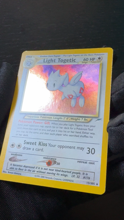 Vintage Pokemon TCG- Holo Light Togetic 15/105 Neo Destiny - Image 2