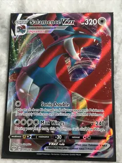 Salamence VMAX 144/189 - SWSH: Darkness Ablaze Ultra Rare - Pokemon TCG (NM) - Image 1