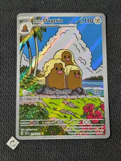 Alolan Dugtrio 208/191 - Surging Sparks Illustration Rare Pokemon TCG NM - Image 1