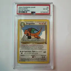 Dragonite #5 - 1999 Pokemon Game Movie - Movie Promo PSA 6 - Image 1
