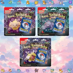 Pokemon Paldean Fates 3 Packs Blister Case - 12 Blisters - 36 Packs - Image 1