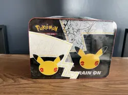 Pokemon Celebrations 25th Anniversary Collectors Chest Lunch Box Tin Sealed - Image 2