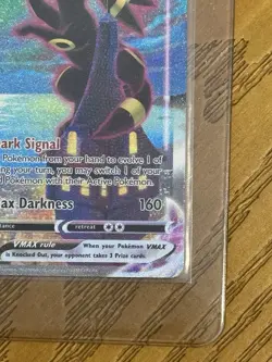 Pokemon TCG Umbreon VMAX Evolving Skies Alt Art Moonbreon NM 215/203 - Image 4