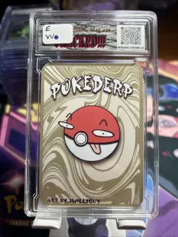 Pokederp Holo SLABBED! Zardichar Charizard 151 JWilly Pokemon Cracked Customs - Image 2
