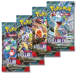 Pokemon Stellar Crown Booster Pack - Factory Sealed - Random Pack Art - Image 1