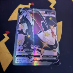 Pokemon TCG Charizard V (Secret) 79/73 Champions Path Holo Secret Rare - Image 1