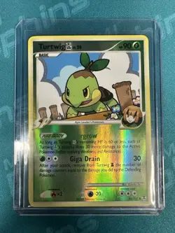 Turtwig GL 85/111 Rising Rivals Reverse Holo Pokemon TCG LP - Image 1