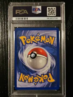 2000 Pokemon Team Rocket Dark Dragonite Holo Rare 5/82 PSA 6 EX-NM - Image 2