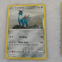 Cobalion 114/198 Chilling Reign Pokemon TCG - Image 1