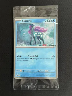 Pokemon TCG - Suicune 026/094 - EB Games Stamped Cosmos Holo Promo SEALED - NM/M - Image 1