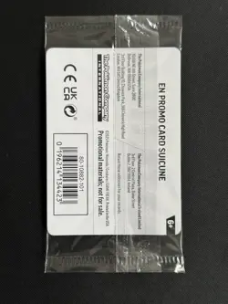 Pokemon TCG - Suicune 026/094 - EB Games Stamped Cosmos Holo Promo SEALED - NM/M - Image 2