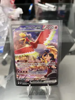 Pokemon TCG Ethan's Ho-Oh EX Sir 230/182 Destined Rivals Mint/Nm Condition - Image 1