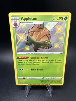 Appletun SV014/SV122 Pokemon Shining Fates Shiny Vault Holo Rare - Image 1