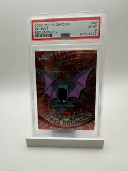 2000 Topps Chrome Pokemon HOLO #42 GOLBAT PSA 9 - Image 1