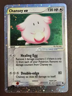 Pokemon TCG - Chansey EX Ultra Rare Ruby and Sapphire LP 🔥 - Image 1