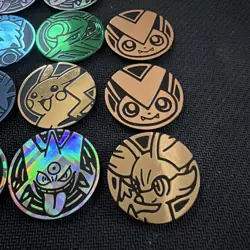 Lot Of 14 Pokemon Coins some Duplicates - Image 3