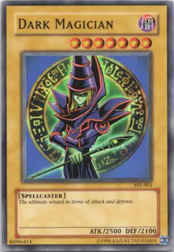 1996 TCG Unlimited DARK MAGICIAN HOLO RARE #SYE-001 - Image 1
