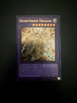 Yugioh! Secreterion Dragon - DUAD-EN037 - Ultra Rare - 1st Edition - NM - Image 1