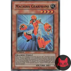 Yugioh Machina Gearframe SDMM-EN002 Super Rare 1st Edition LP - Image 1