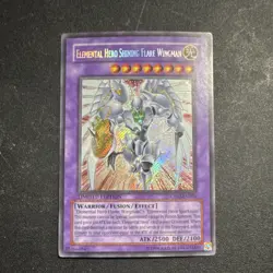 Konami Yu-Gi-Oh! Elemental HERO Shining Flare Wingman CT03-EN004 Limited LP - Image 1