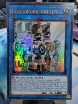 YuGiOh! Clockwork KNight SUDA-EN050 Ultra Rare 1st Ed - Image 1