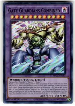 Yugioh! NM Gate Guardians Combined - MAZE-EN003 - Super Rare - 1st Editi - Image 1