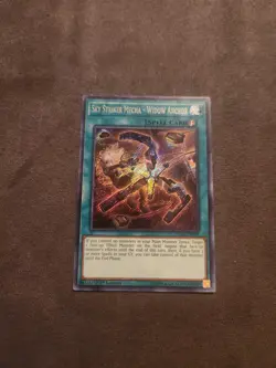 YuGiOh! Sky Striker Mecha - Widow Anchor DASA-EN034 Secret Rare 1st Ed LP - Image 1