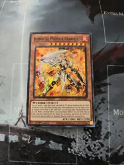 Immortal Phoenix Gearfried AMDE-EN049 Amazing Defenders 1st Edition Yugioh NM - Image 2