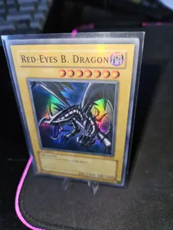 YuGiOh SDJ-001 - Red Eyes Black Dragon - 1st Edition VLP - Image 3