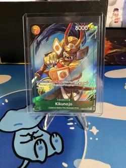 One Piece Kikunojo SR EB04-012 (Alternate Art) The Azure Sea's Seven Foil NM/M - Image 1