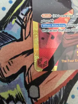 Shanks NM/M AltArt OP01-120 SEC One Piece TCG Romance Dawn English - Image 5
