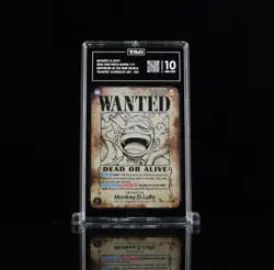 2024 ONE PIECE EMPERORS IN THE NEW WORLD WANTED 982🔥🤯 MONKEY D. LUFFY TAG 10 - Image 1