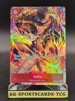 One Piece Illustration Box 5 : Sabo OP05-007 SR Super Rare Alt Art Promo English - Image 1